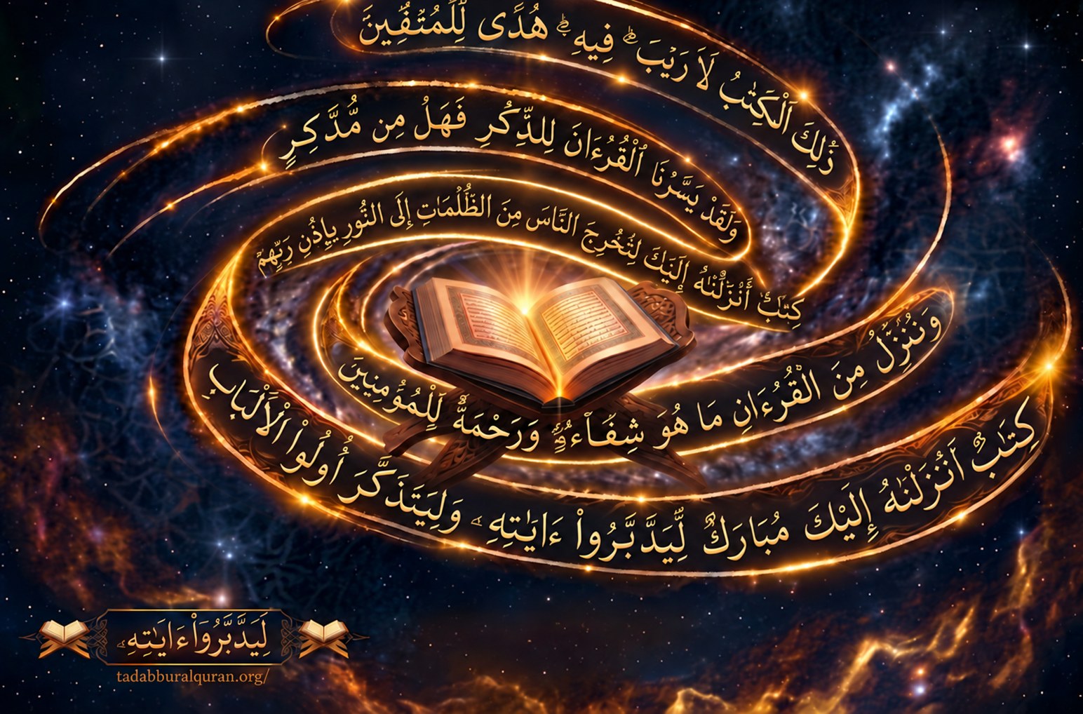 حلقات تدبر القرآن — لِيَدَّبَّرُوا آيَاتِهِ